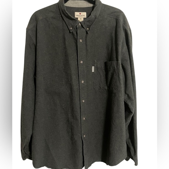 Woolrich Other - Woolrich GorpCore Button-down Ivy League Dark Heather Outdoor Shirt Men’s 2X